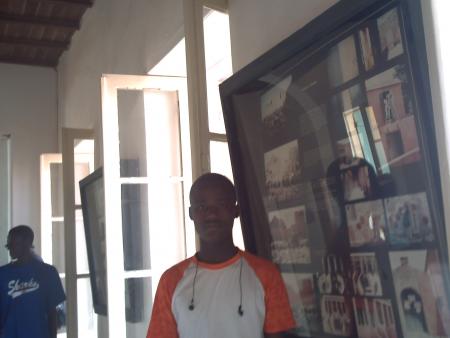 en haut de la maison des esclaves